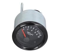 FTVOGUE Medidor de Presión de Aceite, Medidor de Presión con Retroiluminación LED Mecánico Eléctrico con Función Impermeable Al Polvo para Motor Generador Automotriz (12V(350-030-017))