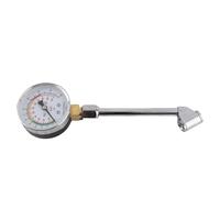 FTVOGUE Medidor de Presión de Neumáticos, Material de Plástico y Aleación, Herramienta de Lectura Transparente con Alta Precisión para Uso en Automóviles y Motocicletas