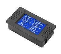 FTVOGUE Medidor Digital de Energía de CA, Pantalla LCD Grande, Medidor Digital Multifunción de CA para Medición de Energía de Corriente de Voltaje, Adecuado para Uso en Interiores