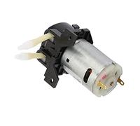 FTVOGUE Microbomba Peristáltica DC12V para Dosificación Compatible con Experimentos Bioquímicos Sin Válvulas Fácil Mantenimiento Alto Caudal 39ml/min (BLACK)