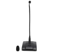 FTVOGUE Micrófono con Cable, Cuello de Cisne Metálico, Directividad en Forma de Corazón, Respuesta de Frecuencia de 80 Hz a 1200 Hz, Ideal para Conferencias y Radiodifusión