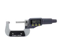 FTVOGUE Micrómetro Electrónico Digital de 0,001 Mm, Superficie de Medición de Aleación de Primera Calidad, Pantalla LCD Transparente con Dispositivo de Bloqueo para Resultados de Medición