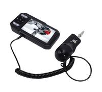 FTVOGUE Microscopio de Fibra óptica, Aumento de 400X, Pantalla LED HD de 4,5 Pulgadas con Grabación de Vídeo en Tiempo Real para Inspección del Extremo de la Fibra