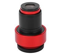 FTVOGUE Microscopio Ocular de 30 Mm Pieza Ocular Gran Angular WF20X Lente óptica de 12 Puntos Oculares Altos Campo de Visión de 12 Mm Interfaz Estándar de 30 para Observación de Microscopía y (Rojo)