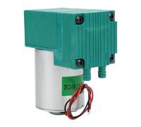 FTVOGUE Mini Bomba de Vacío Grande de bajo Ruido 12 W 10 L/min para Equipos de Adsorción Al Vacío y Proyectos de Bricolaje Bomba de Diafragma DC12 V con Presión de -65~150 Kpa (DC24V)