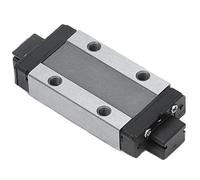 FTVOGUE Mini Guía de Riel Lineal, Acero para Rodamientos, Resistente y Liviana para Equipos de Automatización, 6,5 Mm de y 9 Mm de Ancho, Ideal para Proyectos de Bricolaje (MGN9H)