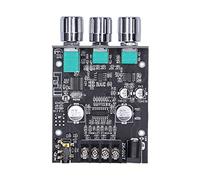 FTVOGUE Mini Módulo de Amplificador de Potencia con Alto Ajuste bajo 2.0 Estéreo para Ingeniería de Sonido, Placa de Amplificador de Audio de 2x50w