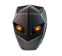 FTVOGUE Mochila LED Programable para Motocicleta con Carcasa Rígida, Diseño Impermeable, Gran Capacidad para Conductores, 15 X 8,7 X 18,5 Pulgadas, Color Negro