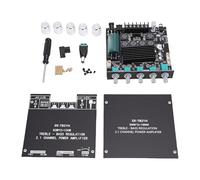 FTVOGUE Módulo Amplificador de 2.1 Canales, Placa Amplificadora de Potencia de Audio 50Wx2+100W con Soporte de Subwoofer para Chip TPA3116D2