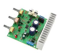 FTVOGUE Módulo Amplificador Estéreo de Placa Amplificadora de 60W Plus de 60W con Chip TDA7265 PCB Dual 12V a 15V 4558 Preamplificador Placa de Audio de Doble Canal para Usuarios de Audio Doméstico