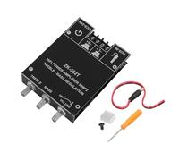 FTVOGUE Módulo de Placa de Amplificador de Potencia - AMP de Doble Canal Estéreo Bluetooth con Control de Agudos Y Graves ZK-502T