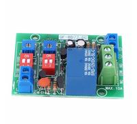 FTVOGUE Módulo de relé Ajustable de Ciclo Infinito para Automatización del Hogar, Módulo de relé de Sincronización para Entusiastas del Bricolaje Cobre Plástico 2 Piezas de Ciclo Infinito