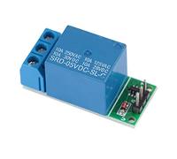 FTVOGUE Módulo de relé Autoblocante Biestable de 1 Canal CC 5 V Placa de Disparo de bajo Pulso con Componentes de para Smart Home Automotive