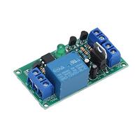 FTVOGUE Módulo de relé de 12 V Tablero de Disparo de Alto Nivel Relé de Bloqueo Automático de 1 Canal Salida de 10 A Control de 2 Botones con Indicadores para Control del Actuador de Alarma del Motor