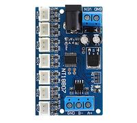 FTVOGUE Módulo NT18B07 Tablero de Control de Temperatura Digital Entrada de Sensor Termistor de 7 Canales 6 a 24 V 1 por Ciento de Precisión para HVAC Incubadora de Elaboración de Cerveza Monitoreo de