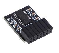 FTVOGUE Módulo TPM 2.0 Módulo de Seguridad de Cifrado de Placa Base de Plataforma SPI LPC de 14 Pines para Memoria Z590 X570 B550 DDR5