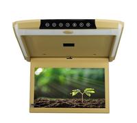 FTVOGUE Monitor de Techo de Coche Ultrafino de 11,6 Pulgadas con Interfaz de Pantalla USB SD HD, Entrada y Salida de Vídeo Dual, Reproducción de Vídeo Multiformato