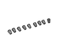 FTVOGUE Morse Taper Collet Chuck Supporter ER25 Spring Collet Chuck Soporter con Eje de Conexión Morse, Coleta de 9 Piezas, Llave de Acero de Carbono para Operación CNC (#1)