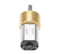 FTVOGUE Motor de Caja de Engranajes de Metal Micro N20 DC 6V 14mm 60-600 RPM bajo Ruido Alto par a Prueba de Polvo con Bobina de Cobre para Coche Robot (SHV 300RPM)