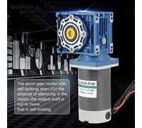 FTVOGUE Motor de Engranaje de 12 V CC, Alambre de Cobre utoblocante para Puertas y Portones de Garaje (12V)