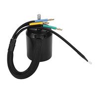 FTVOGUE Motor de Monopatín Eléctrico Rotor Exterior Motor con Sensor de CC 6374 CC 36 V de Alta Torsión con Funda Tejida de Cable de Silicona 12 AWG para Conductores de Monopatín Eléctrico de Coche