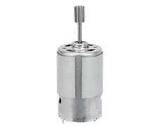 FTVOGUE Motor RS550, Micromotor de Alta Velocidad para Coche de Juguete Eléctrico, Potencia de 6 V con 2 Cabezales de Dientes, Ideal para Vehículos para Niños (6V550-14000rpm)