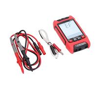 FTVOGUE Multímetro Digital, Material ABS, Probador de Condensadores NCV con Pantalla LCD Retroiluminada para Pruebas Eléctricas y Diagnóstico de Baterías de Automóviles