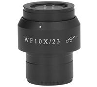 FTVOGUE Ocular de Microscopio Ocular de Vidrio óptico WF10X Interfaz de 30 Mm Lente Recubierta de Campo de Visión de 23 Mm Fácil Instalación para Reparación de Microscopios Estéreo Observación de