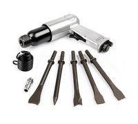 FTVOGUE Pala Neumática, Removedor de óxido de Mano de Metal con Cuchillo Raspador, Martillo Neumático de 3500 Rpm para Limpieza y Soldadura de (#1)