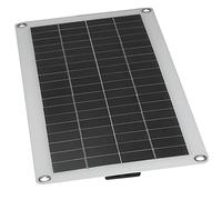 FTVOGUE Panel Solar, Cargador de Células Solares de Silicio Policristalino para Automóviles, Teléfonos Móviles, Carga Al Aire Libre de 20W 18V