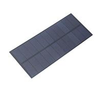 FTVOGUE Panel Solar, Cargador Solar Monocristalino de 2,5 W para Teléfonos Móviles, Tablero de Carga Portátil para Acampar 188x78,5 Mm