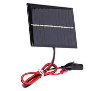 FTVOGUE Panel Solar de 0,6 W 6 V, Módulo de Carga Solar de Polisilicio, Placa de Carga Portátil para Juguetes, Luces, Baterías, 90 X 61 Mm, para Iluminación del Hogar, Proyectos Científicos,