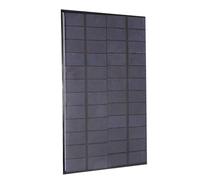 FTVOGUE Panel Solar Epoxi de 12 V y 4,2 W, Mini Módulo de Panel Solar de Polisilicio, 20 X 13 Cm, para Cargador de Teléfono, Luz de Césped, Luz de Pared, Radio, Uso de Bomba de Juguete
