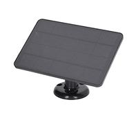 FTVOGUE Panel Solar, Fuente de Alimentación Solar Fotovoltaica Impermeable de 4W 5V para Aplicaciones de RV y Fuera de la Red