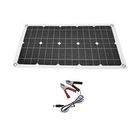 FTVOGUE Panel Solar, Kit de Carga Portátil de Silicona de 100 W, Ligero, Fácil de Usar para Acampar Al Aire Libre y Uso de Emergencia