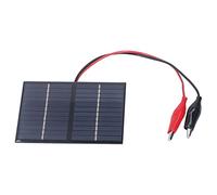FTVOGUE Panel Solar Panel de Células Solares de Polisilicio 1,5 W 12 V Salida Ligera Portátil para Proyectos de Bricolaje Luces de Jardín Al Aire Libre Juguetes Radios y Sistemas de Energía Pequeños