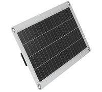 FTVOGUE Panel Solar Placa de Cargador Solar de Silicio Policristalino 20W 18V Salida USB IP65 Conversión del 23 Al 24 por Ciento para Automóvil Teléfono Uso Doméstico Al Aire Libre