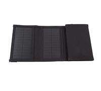 FTVOGUE Panel Solar Portátil Cargador Solar Plegable 15W Silicio Monocristalino 5V Carga USB 0 a 3A Diseño Plegable Compacto para RV Camping Senderismo Teléfono Móvil Uso Al Aire Libre