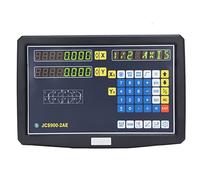 FTVOGUE Pantalla de Escala de Lectura Digital 0-3020 Mm TTL Codificador de Fresadora de Grado Industrial con de Medición de Rejilla para Máquina de Torno (Enchufe europeo 110-240 V)