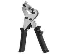 FTVOGUE Perforadora Manual, Perforadora Manual, Kit de Alicates para Ojales para Cinturones, Lona de Cuero con 500 Ojales, de Goma Antideslizante de Acero Inoxidable, Palanca de Soporte
