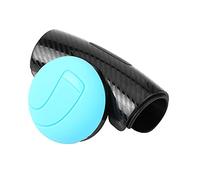 FTVOGUE Perilla Giratoria para Volante, Eléctrico Montado en Rodamiento para una Dirección Suave, Actualización de Moda para Conductores (Blue)