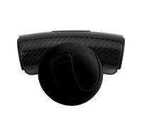 FTVOGUE Perilla Giratoria para Volante, Eléctrico Montado en Rodamiento para una Dirección Suave, Actualización de Moda para Conductores (Black)
