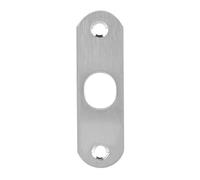 FTVOGUE Pestillo de Cerradura de Puerta de Vidrio Pestillo de Puerta de Acero Inoxidable para de Vidrio Templado de 10 Mm a 12 Mm Aleación de Aluminio Interior Sin Perilla de Taladro Cerradura para