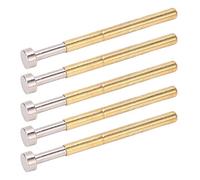 FTVOGUE Pin Pogo de Conductividad Eléctrica Fuerte, Sonda de Prueba con Resorte de Latón de 34 Mm para Pruebas de PCB y Equipos Electrónicos