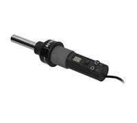 FTVOGUE Pistola de Aire Caliente Portátil, Pantalla LCD Digital de 450 W, Pistola de Calor con Control de Temperatura, Flujo de Aire Ajustable y Protección Térmica para (Normativa europea (250V))