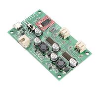 FTVOGUE Placa Amplificadora de Potencia Bluetooth, Batería de Litio 2x6W, Estéreo para Altavoces de Audio Bluetooth Domésticos