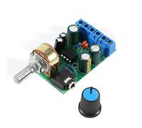 FTVOGUE Placa Amplificadora TDA2822M DC 1,8 a 12V, Módulo Amplificador de Audio Estéreo de 2 Canales de 3,5mm con Control de Volumen para Grabadora, Altavoz de Ordenador
