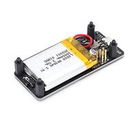 FTVOGUE Placa de Alimentación UPS, Función del Puerto Serie, Instalación Simple, Material Premium para la Carga de Frambuesa Pi Cero 400mA, IninterrumpiblePowerSupply con Orificios de Fijación