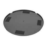 FTVOGUE Placa de Alisado Duro, Paleta de Mortero de Cemento Autoadhesiva de 37,5 Cm de Diámetro, Herramienta para Máquina Alisadora de Paredes, Fácil Instalación, Limpiaparabrisas de Plástico Duradero