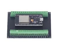 FTVOGUE Placa de Desarrollo Placa de Expansión GPIO de 38 Pines Compatible con NodeMCU 32S Lua Diseño de Ruptura de Doble Pin para Creación de Prototipos de Proyectos Inteligentes y Usuarios de